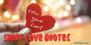short love quotes