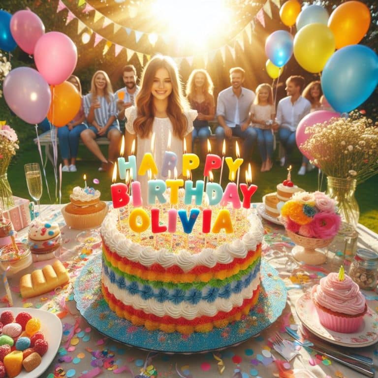 Happy Birthday Olivia