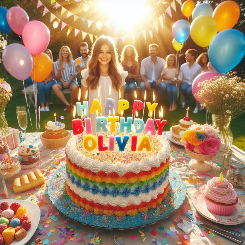 Happy Birthday Olivia